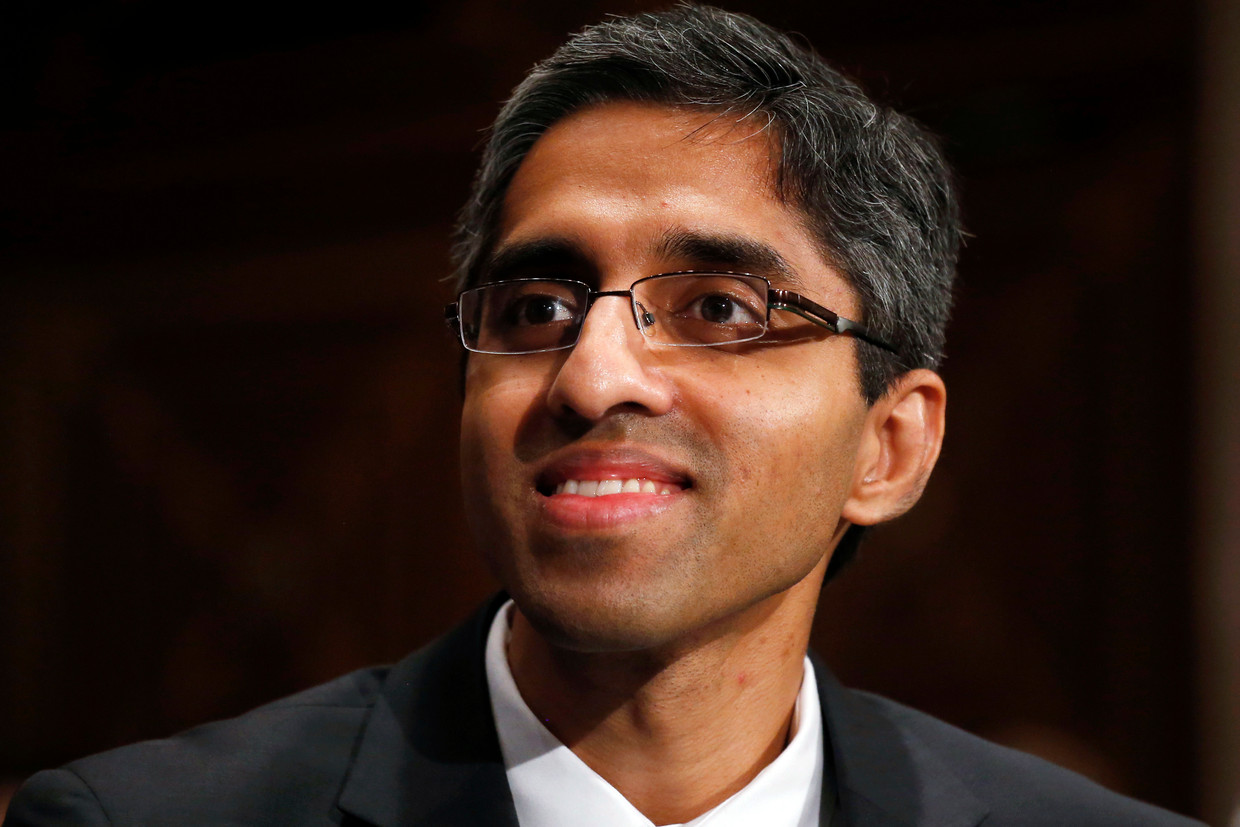 Vivek Murthy. Beeld AP