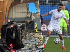 Belgische voetballer vliegt na crash sporthal binnen waar kinderen aan het spelen waren