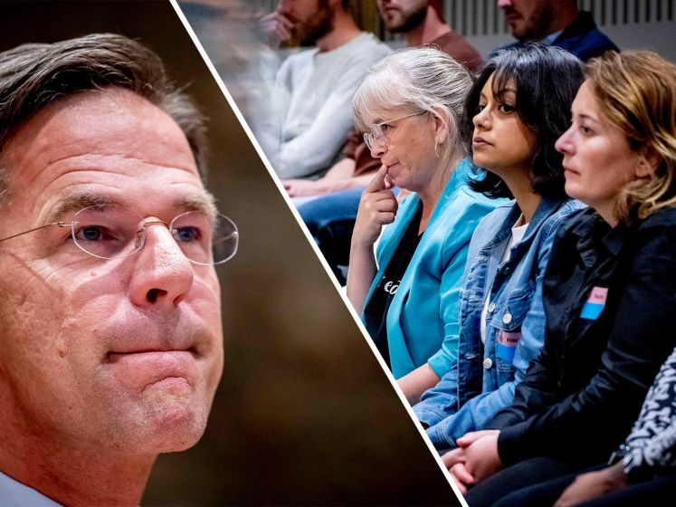 Rutte aan toeslagenouders: 'We kunnen pijn nooit wegnemen'