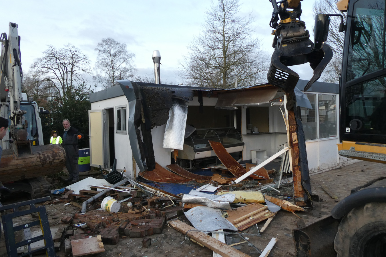 New Kidsfriettent tegen de vlakte wie