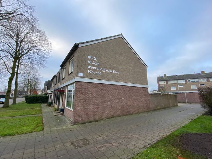 Straatpoëzie. Alwel is erg blij met het resultaat.