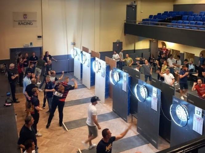 Eerste groot dartstornooi bij praatcafé de Club in Gavere