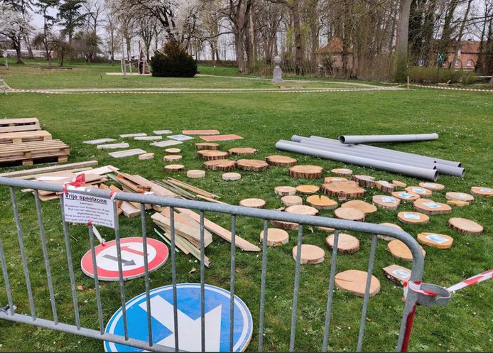 Je kan er bouwen en spelen naar hartelust.