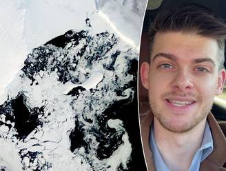 Enorme ijsberg ter grootte van Rome afgebroken van Antarctica