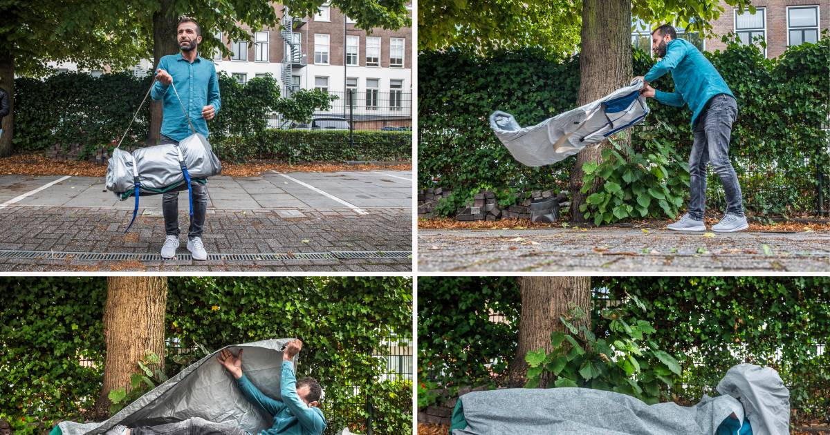 Mini Tentje Moet Daklozen Warm En Droog Houden Den Haag Ad Nl