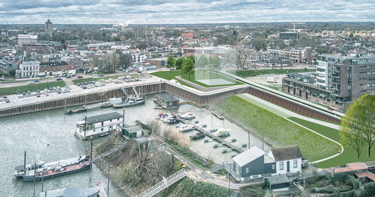 Tiel krijgt een nieuw Waalgezicht: verlengde stadsmuur en ...