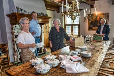 Aan tafel met een bijzondere freule op de Dag van het Kasteel