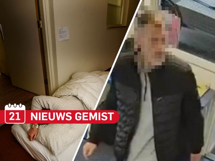 Gemist? Mathilde slaapt door wietlucht op de gang van haar flat