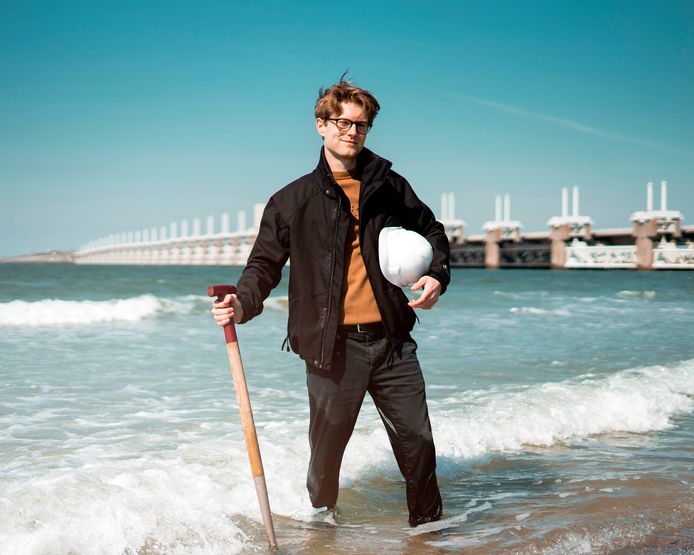 Stas Peter, student Watermanagement aan de HZ. ,,Wij zijn afhankelijk van wat er stroomopwaarts gebeurt.”