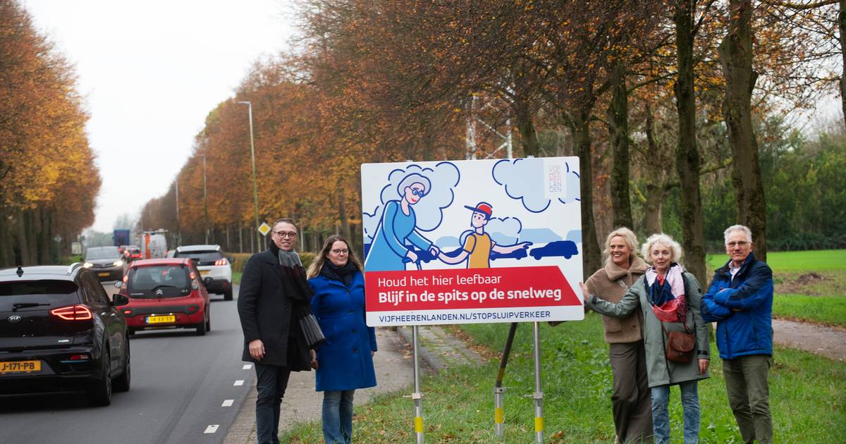 Waarschuwing voor sluipverkeer tussen Vianen en Lexmond: straks krijg je hier een bon van 100 euro |