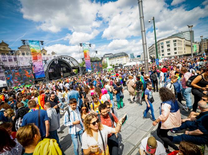 Brussel tien dagen lang in regenboogkleuren voor Brussels Pride Week