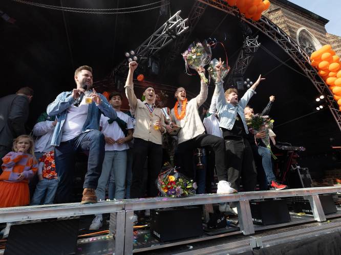 Landskampioen Orion gehuldigd tijdens Koningsdag in Doetinchem