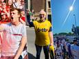De supporters van de drie clubs zijn ervan overtuigd dat hun ploeg straks de titel pakt. Al hangt er ook heel wat nervositeit in de lucht.