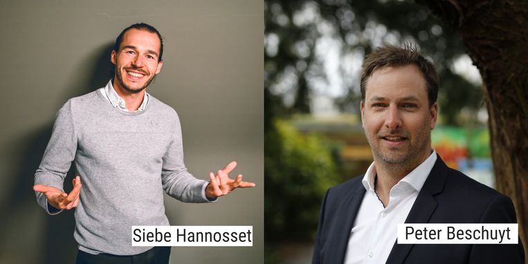 Siebe Hannosset en Peter Beschuyt Beeld 