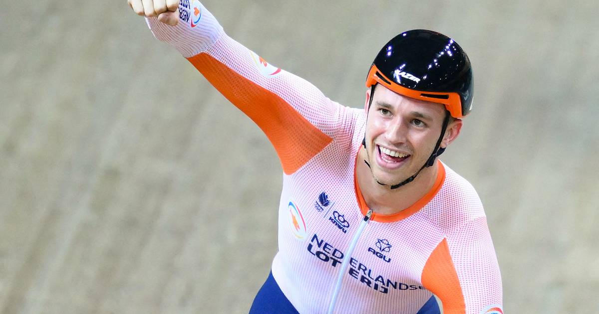 Oppermachtige Harrie Lavreysen snelt naar vierde wereldtitel sprint op rij - Tubantia