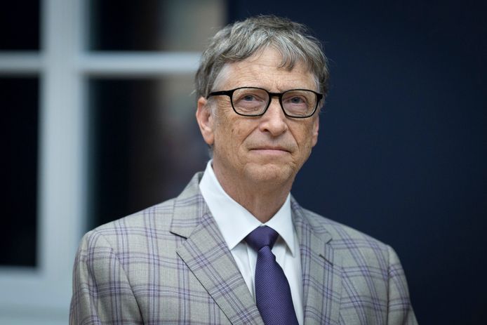 De medeoprichter en voormalig CEO van de technologiegigant Microsoft, Bill Gates.
