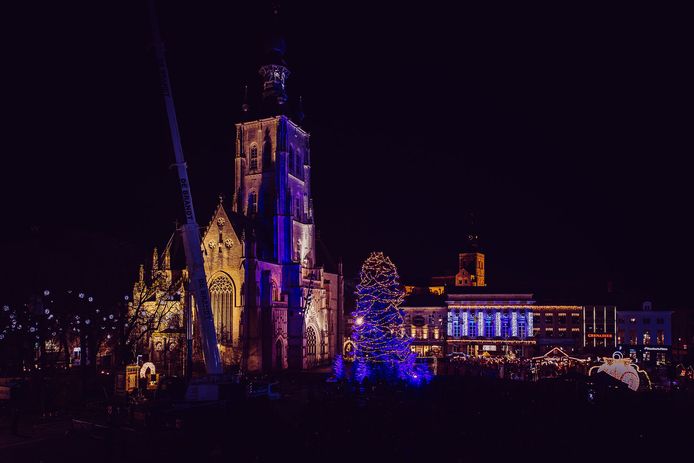 Wintermagie in Tienen.