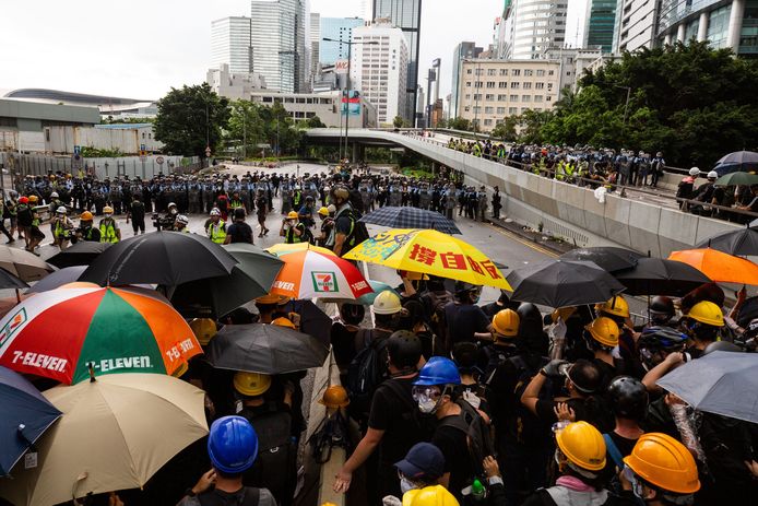 De voorbije jaren trokken die bijeenkomst telkens een massa volk, vooral in 2014, toen de zogeheten parapluprotesten uitbraken.