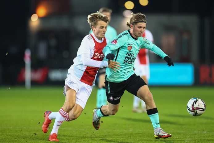 Arno Van Keilegom kreeg tegen Jong FC Utrecht nog rust, maar kan tegen Telstar 'gewoon' weer spelen.