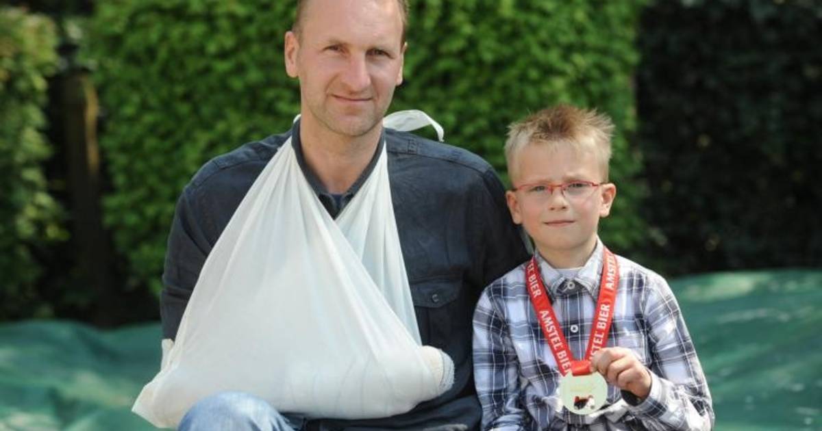 Nils (6) voelt zich een beetje held