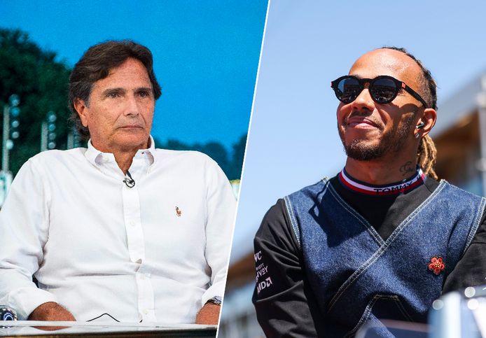 Nelson Piquet en Lewis Hamilton.