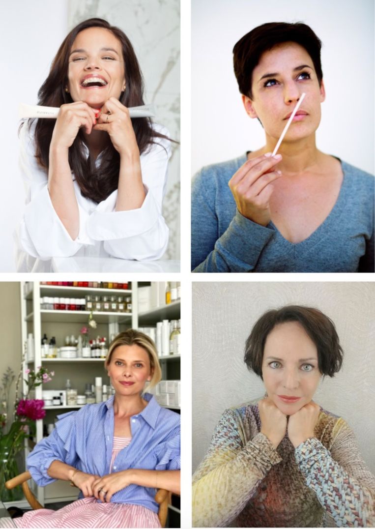 Barbara  Geusens, Sofie Albrecht, Kim Maes en Anne Roggen