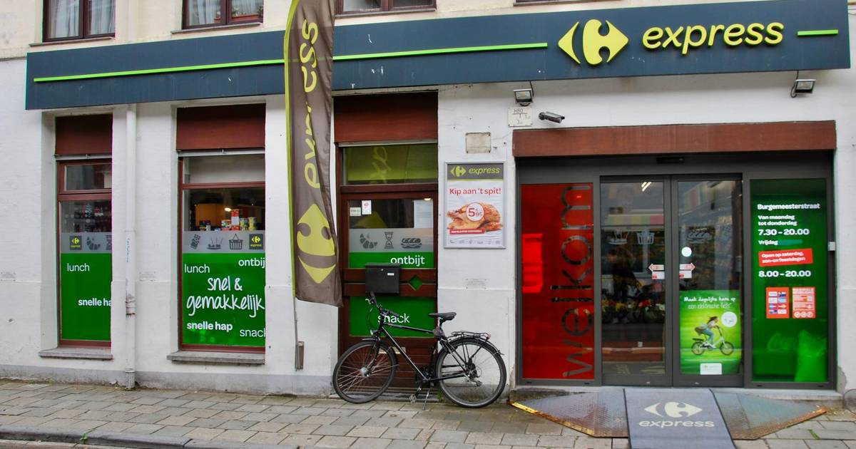 Gewapende overvaller bedreigt kassierster Carrefour Express Leuven