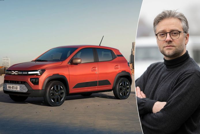 Brecht Vanhaelewyn maakte al kennis met de nieuwe Dacia Spring.