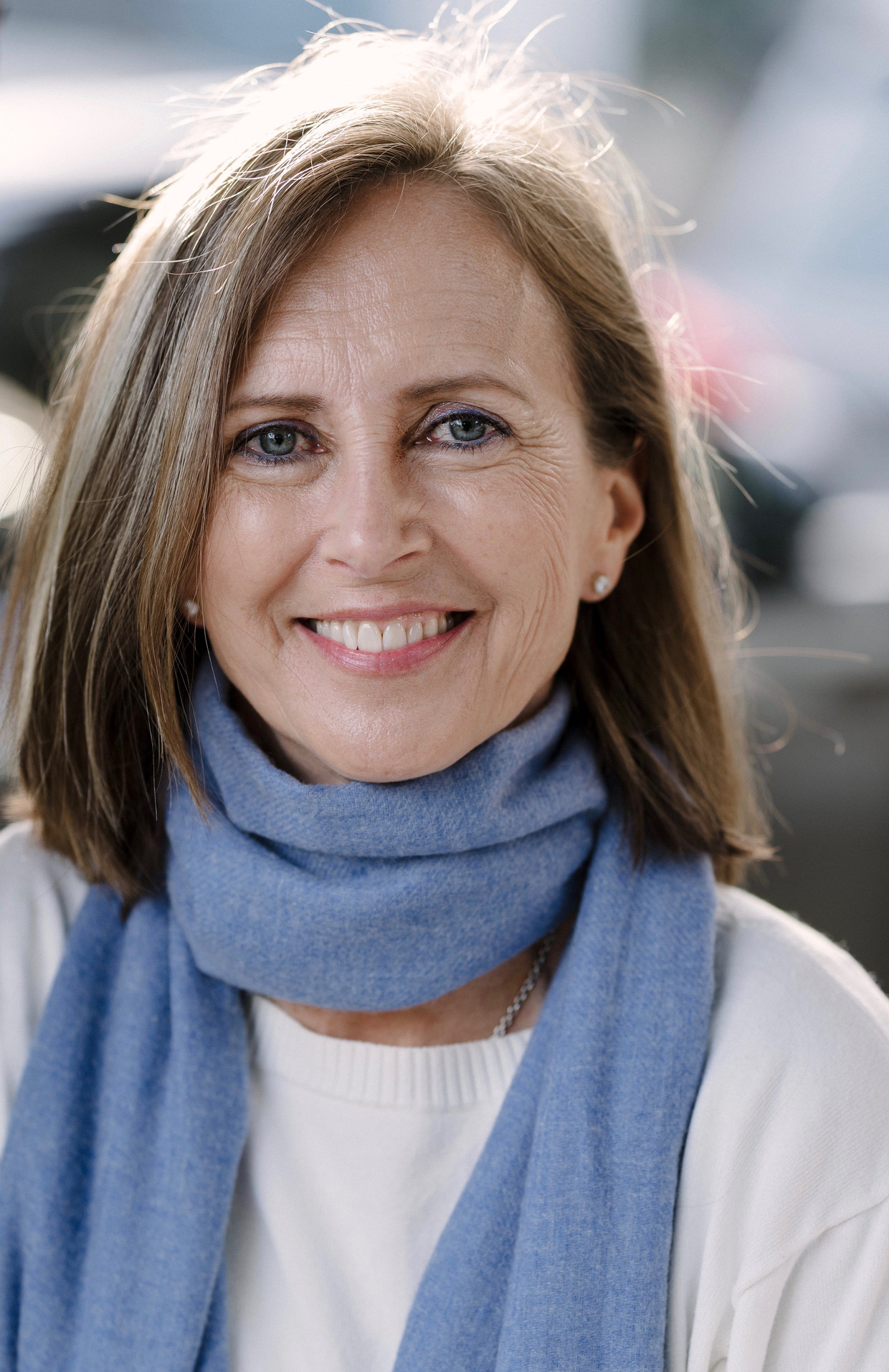 Sigrid Van Bladel: ‘Ik zie vaak mails van vrouwen die goed nieuws melden, en daar dan drie uitroeptekens achter zetten. Dat komt onzeker over.’ Beeld rv