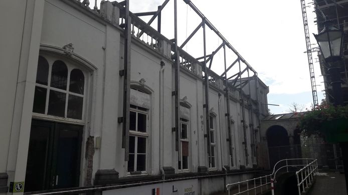 Mariabouw voordat aan de restauratie werd begonnen.