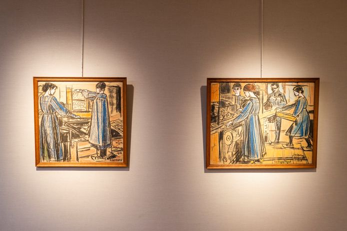 Jan Toorop maakte in 1918 twee tekeningen van arbeidsters in de Eindhovense sigarenfabriek Mignot en De Block. In 2023 werden deze tekeningen gezamenlijk aangekocht door het Van Abbemuseum en het Eindhoven Museum.