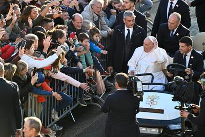 Pope Francis concludes his visit to Belgium this morning with a celebration of mass in the King Baudouin Stadium