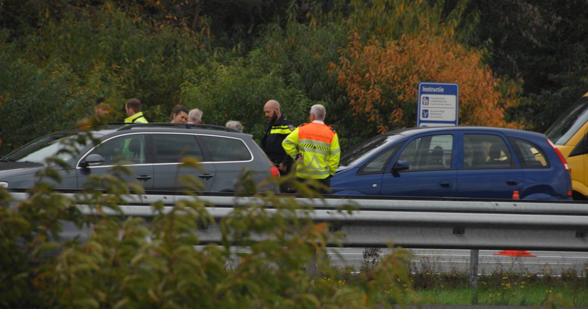 Ongeluk op A50, uur vertraging tussen Apeldoorn en Arnhem.