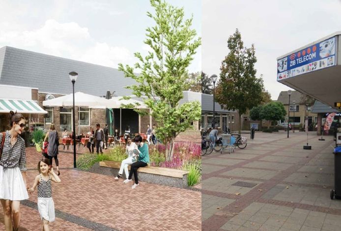 De herinrichting van winkelcentrum Oud-Beijerland