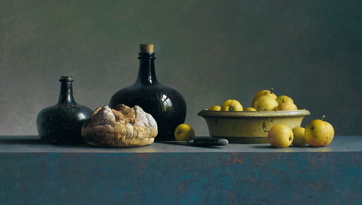 Henk Helmantel, Stilleven met Vermeer brood, 1996. Beeld Foto: artrevisited