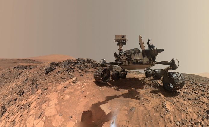 Vijf jaar geleden landde de Marsrover Curiosity op de Rode Planeet.
