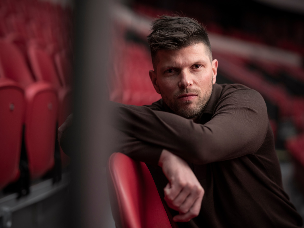 Klaas-Jan Huntelaar: 'Alfred Schreuder is ontvankelijk voor kritiek.' Beeld Marc Driessen