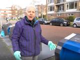 Utrechtse 's Jean (76) houdt straat schoon tijdens staking