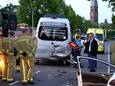 Meerdere gewonden en brokstukken bij straatrace in Helmond
