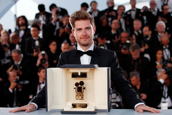 Lukas Dhont won tijdens het 71ste filmfestival in Cannes de 'Camera d'Or' voor beste debuutfilm.
