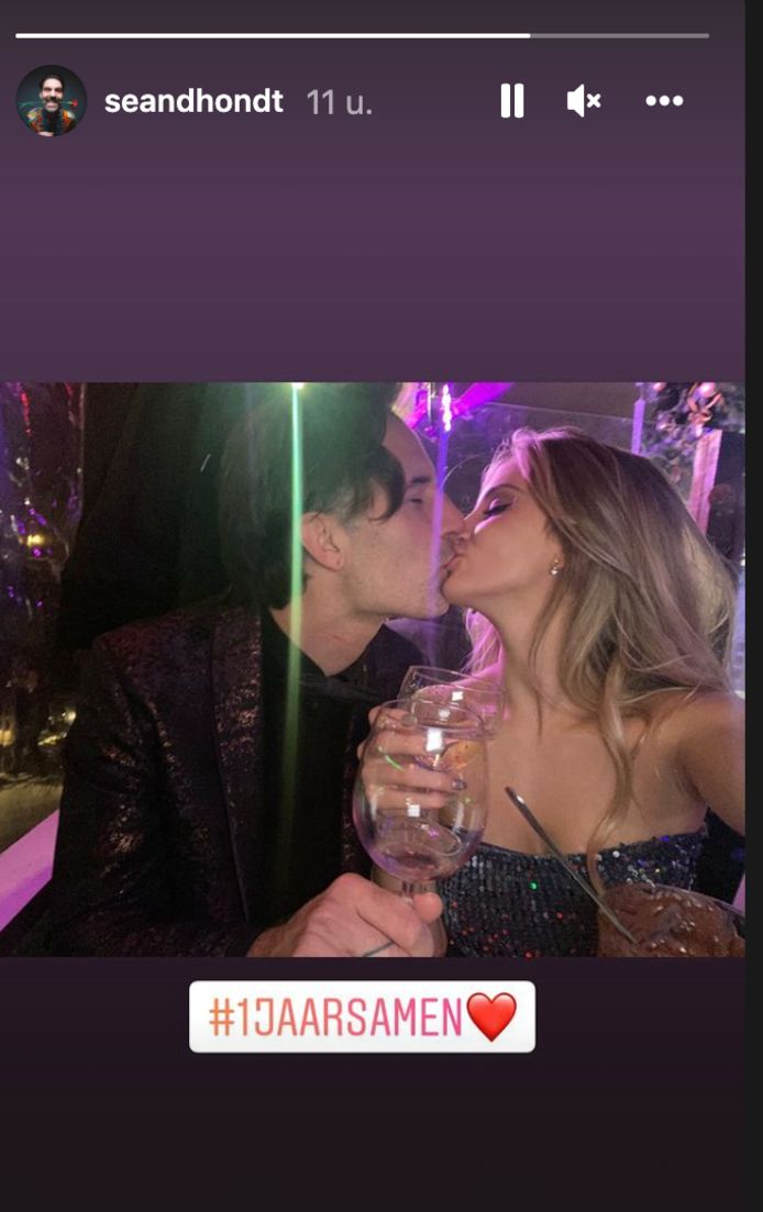 Sean Dhondt is één jaar samen met Maithé.