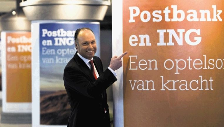 oranje ing heeft blauwe postbank