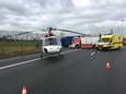 Twee vrachtwagens botsen in staart van file na reeks ongevallen op E40 richting Brussel