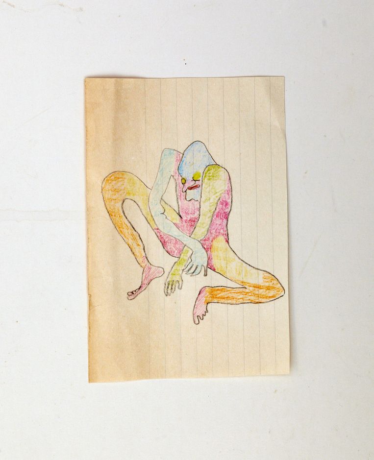 Tekening van Neeltje Maria Min. Beeld Daniel Cohen