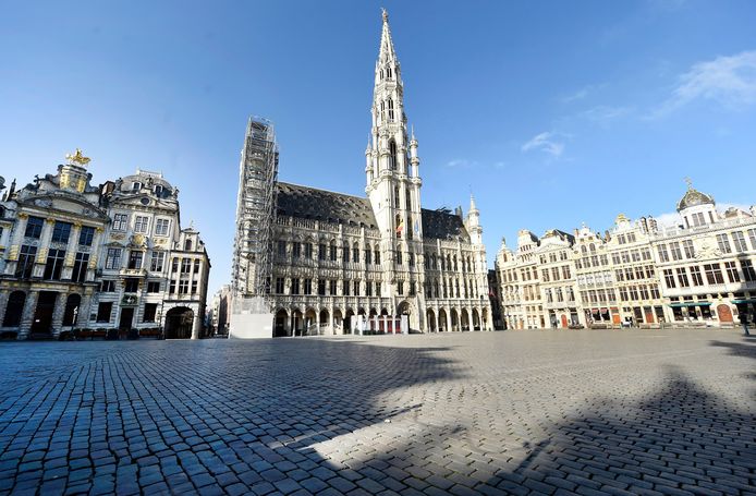 De Grote Markt in Brussel.