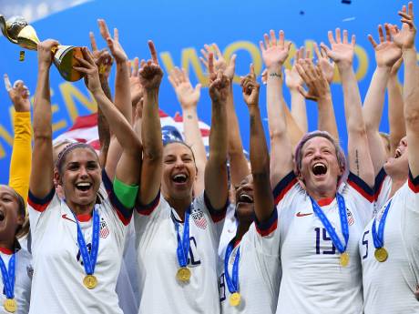 Trump feliciteert voetbalvrouwen: ‘Amerika is trots!’