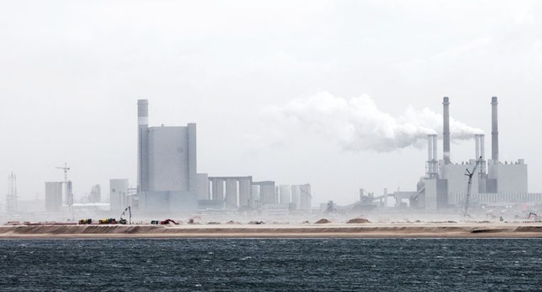 De energiecentrale Maasvlakte. De centrale is eigendom van Uniper. Beeld anp