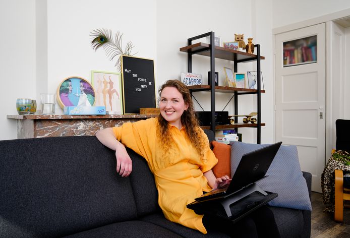 Marloes van den Berg (30) werkt inmiddels bij Aegon.