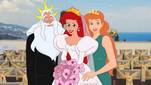 Kunstenares transformeert Disney-prinsessen in moderne bruiden (en hun ouders zijn er ook bij!)