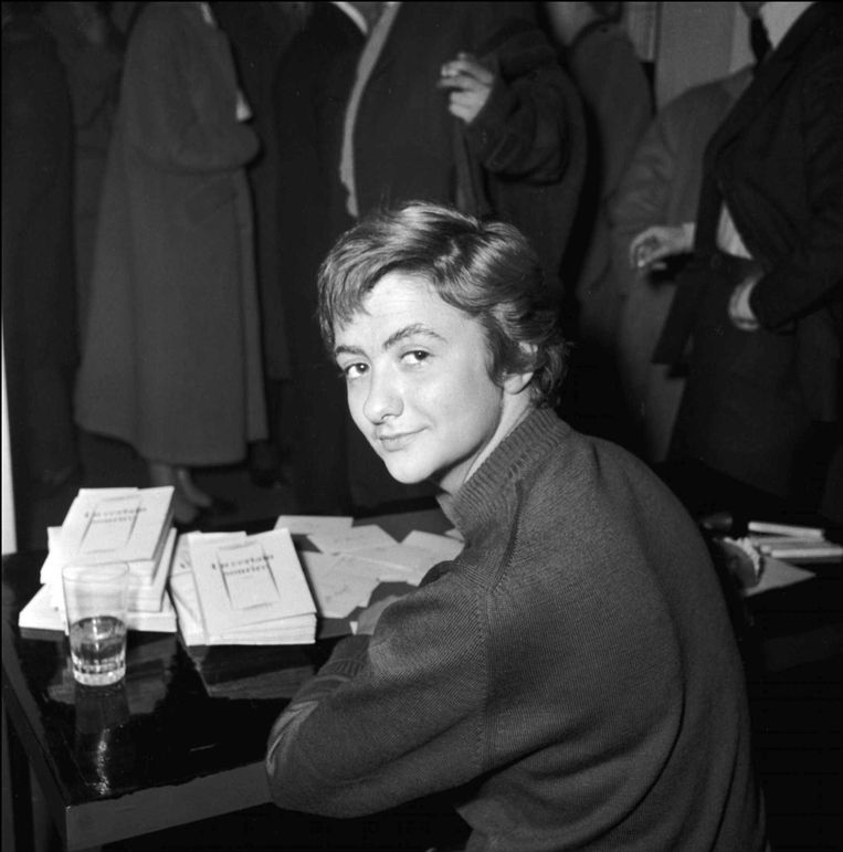 De schrijfster Françoise Sagan: leverde zij de naam? Beeld © ISOPRESS/UNIVERSAL PHOTO